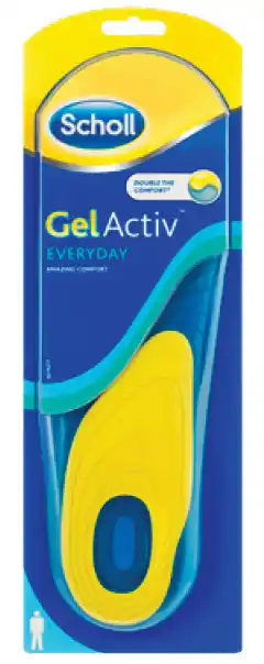 Scholl gel activ insoles everyday men