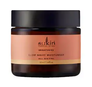 Discount Drug Stores Sukin glow night moisturiser 50ml offer