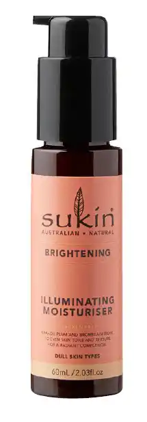 Discount Drug Stores Sukin brightening illuminating moisturiser 60ml offer