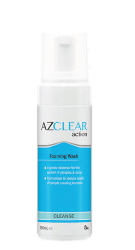 Azclear action foaming wash 150ml