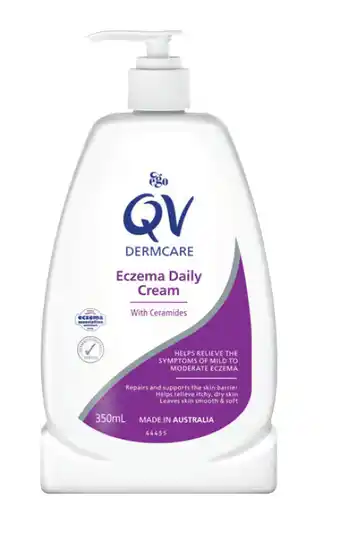 Discount Drug Stores Qv dermcare eczema daily cream 350ml offer