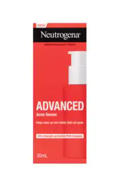 Discount Drug Stores Neutrogena advanced acne serum 30ml offer