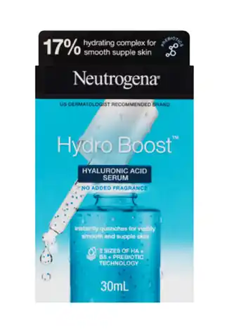 Discount Drug Stores Neutrogena hyaluronic acid serum 30ml offer