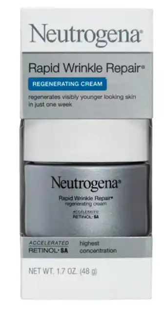 Discount Drug Stores Neutrogena rapid wrinkle repair regenerating cream 48g offer