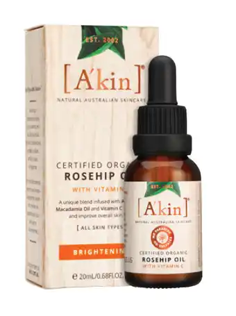 Discount Drug Stores A'kin rosehip oil with vitamin c 20ml offer