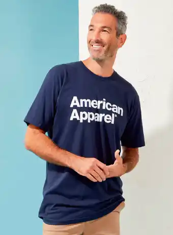 Rivers American apparel unisex poly-cotton short sleeve crew neck t-shirt offer