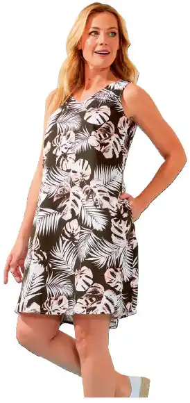 Rivers Rivers shoulder detail linen dress offer