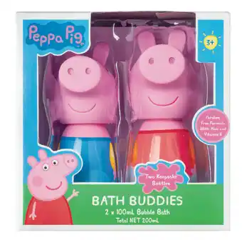 Chemist Discount Centre Bath buddies duo gift set 200ml peppa pig offer
