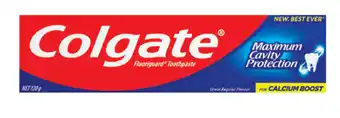 Chemist Discount Centre Colgate toothpaste cavity protection regular 120g offer