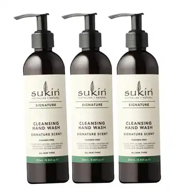 Chemist Discount Centre Sukin cleansing handwash 250ml offer