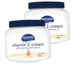 Chemist Discount Centre Redwin sorbolene moisturiser vitamin e 300g offer