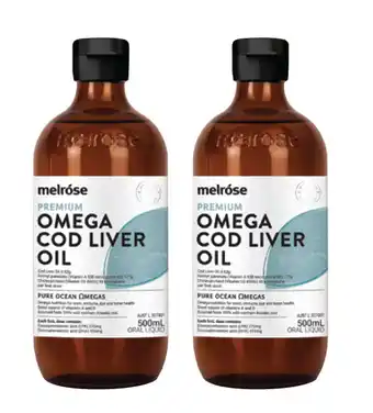 Melrose omega cod liver oil 500ml
