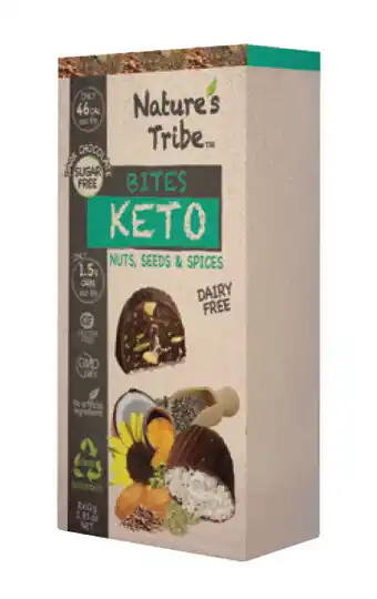 Chemist Discount Centre Nature's tribe seeds & spice keto bites 80g offer