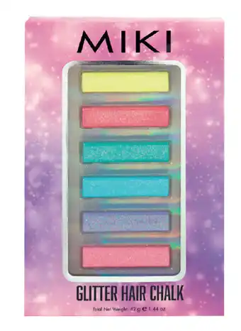 Miki glitter hair chalk