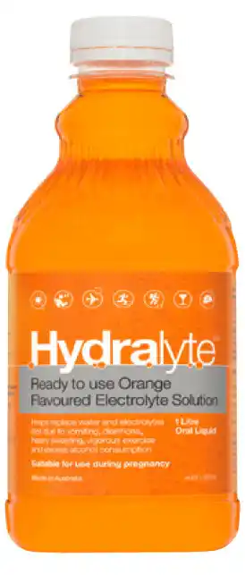 Chemist Discount Centre Hydralyte electrolyte liquid orange 1 litre offer