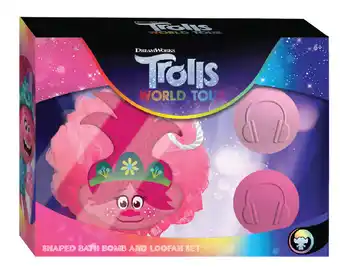 Trolls world tour 3 piece bath set
