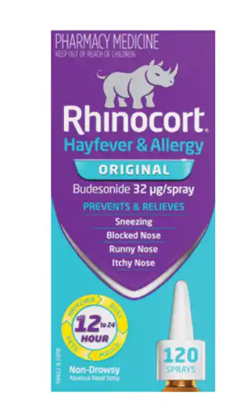 Rhinocort hayfever & allergy nasal spray 120 sprays