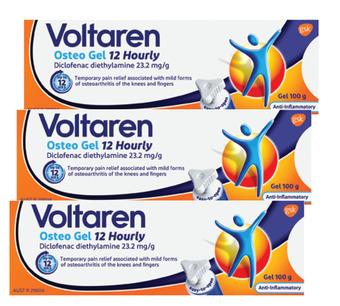 Chemist Discount Centre Voltaren osteo gel 12 hourly 100g offer