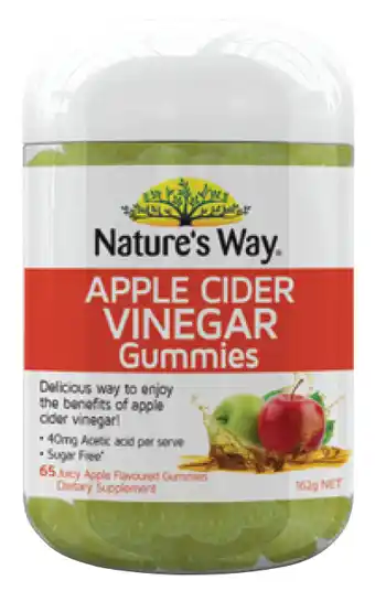 Nature’s way apple cider vinegar gummies 65 gummies