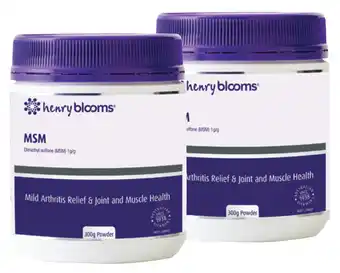 Henry blooms msm powder 300g