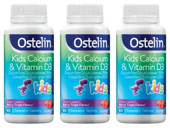 Chemist Discount Centre Ostelin kids vitamin d + calcium 90 tablets offer