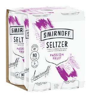 Liquorland Smirnoff seltzer passionfruit can 250ml offer