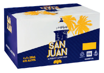 San juan lager bottle 330ml