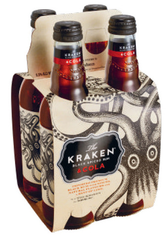 Liquorland The kraken rum & cola bottle 330ml offer