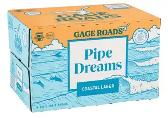 Liquorland Gage roads pipe dreams lager bottle 330ml offer