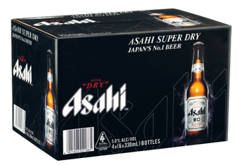 Liquorland Asahi super dry bottle 330ml offer