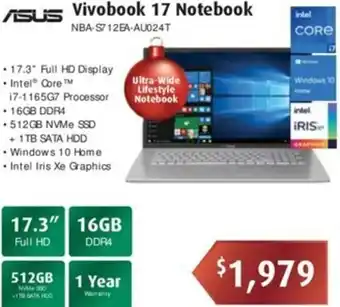 VivoBook 17 Notebook
