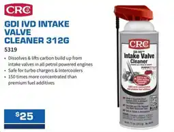 CRC Gdi Ivd intake valve cleaner