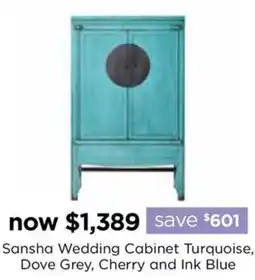 Early Settler Sansha Wedding Cabinet offer