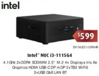 Intel NUC i3-1115G4