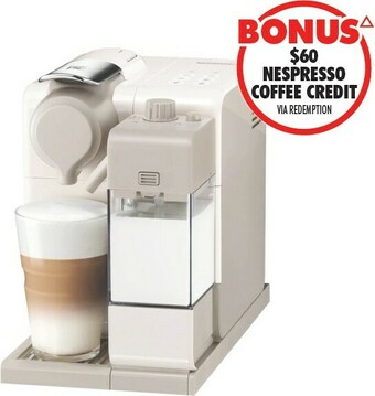 The Good Guys Nespresso Lattissima Touch Coffee Machine - White offer