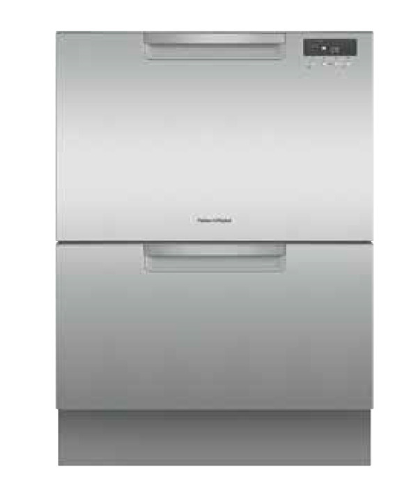 Fisher & paykel 60cm double dishdrawer dishwasher offer at The Good Guys