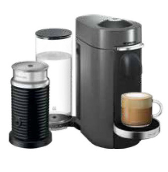 The Good Guys Nespresso vertuo next deluxe bundle - dark chrome offer
