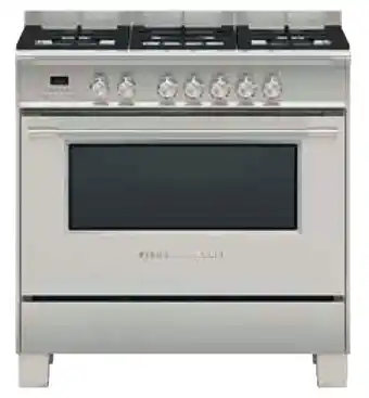 The Good Guys Fisher & paykel 90cm dual fuel freestanding cooker offer