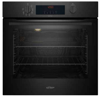 The Good Guys Chef 60cm pyrolytic oven - black offer