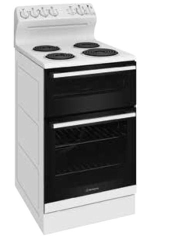 The Good Guys Westinghouse 54cm electric upright cooker - white offer