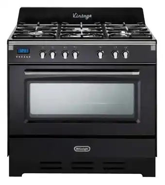 The Good Guys Delonghi 90cm dual fuel upright cooker offer