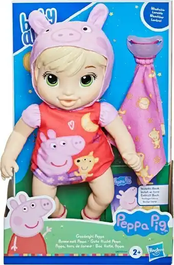 BIG W Baby Alive Goodnight Peppa offer