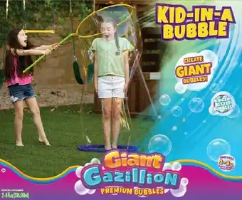 Giant Gazillion Kid-in-a-Bubble Wand