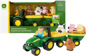 BIG W John Deere Animal Sounds Hay Ride offer