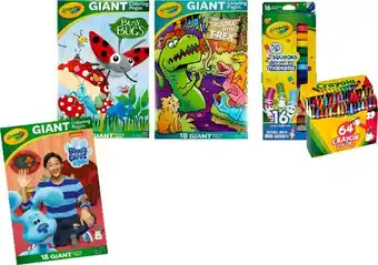 BIG W Crayola Colouring Books offer