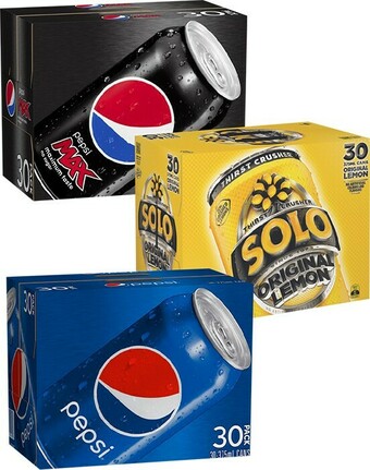 BIG W Pepsi 30-Pack Can Varieties 375ml offer