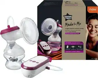 BIG W Tommee Tippee Made for Me Single Electric Breast Pump offer