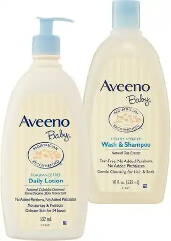 BIG W 30% off Aveeno Baby offer
