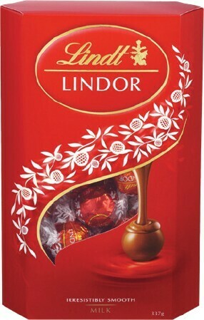 BIG W Lindt Lindor Milk Cornet 333g offer