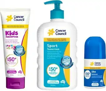 40% off Selected Cancer Council